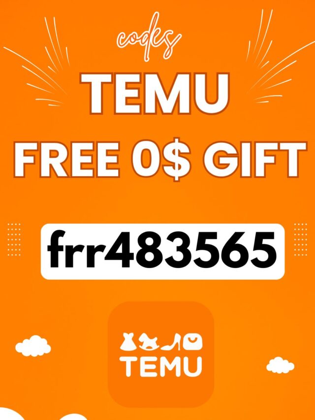 TEMU FREE GIFT CODE #TEMU