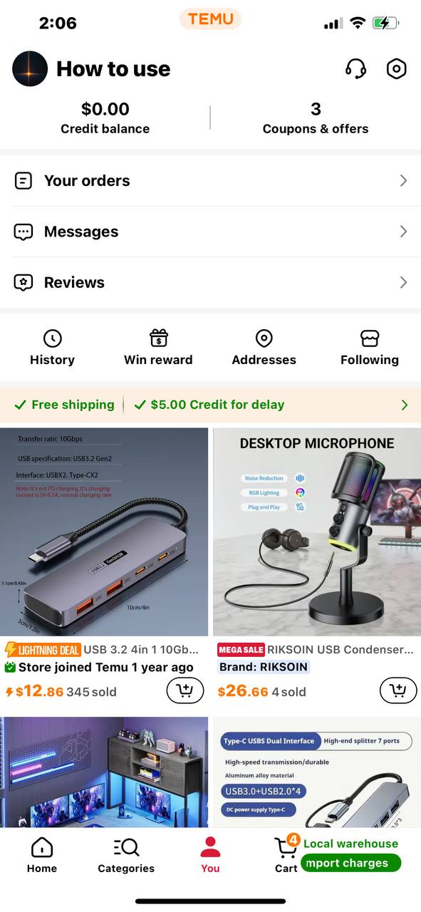 How to Use Temu Coupon Code